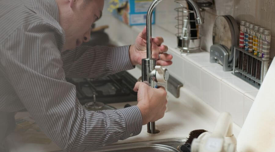 Local sewer line repair in West Greenwich, RI